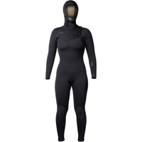 Womens Comp + 5/4mm Hooded Chest Zip Wetsuit
